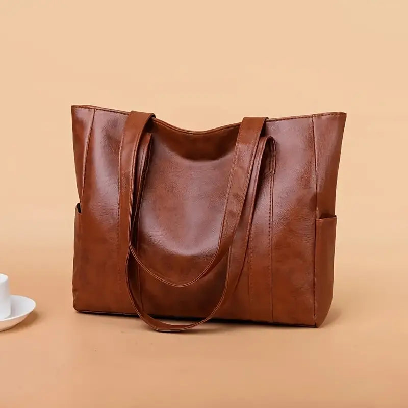 GUADALUPE - BOLSO TOTE DE CUERO