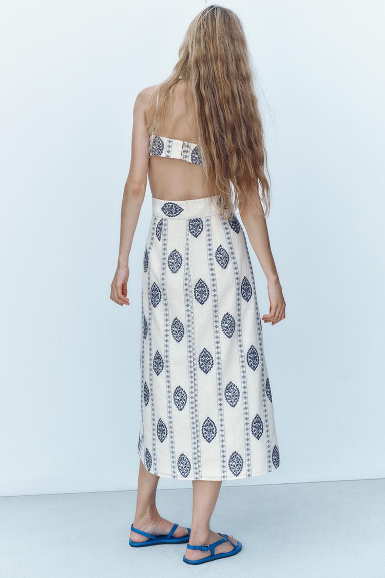 INMACULADA - VESTIDO MIDI BORDADO