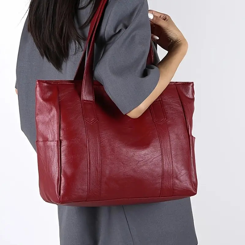 GUADALUPE - BOLSO TOTE DE CUERO