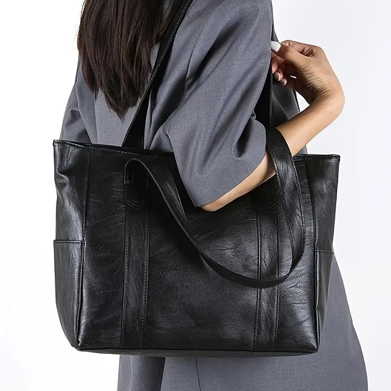 GUADALUPE - BOLSO TOTE DE CUERO