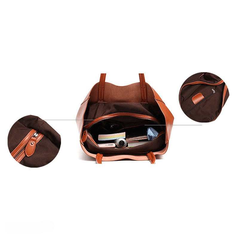NAYARA - BOLSO TOTE DE CUERO