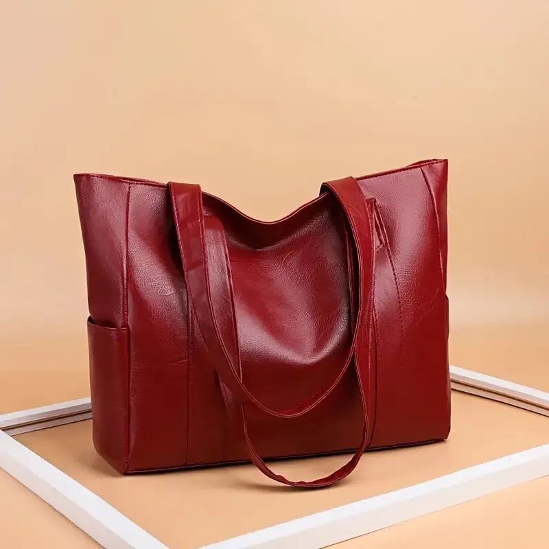 GUADALUPE - BOLSO TOTE DE CUERO
