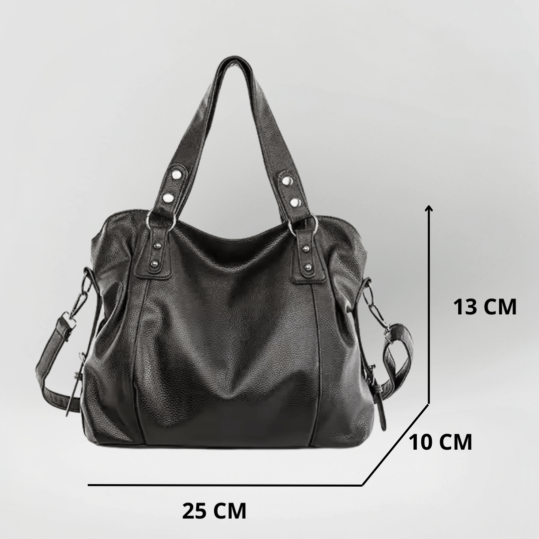 DAYANA - BOLSO DE CUERO TEXTURIZADO