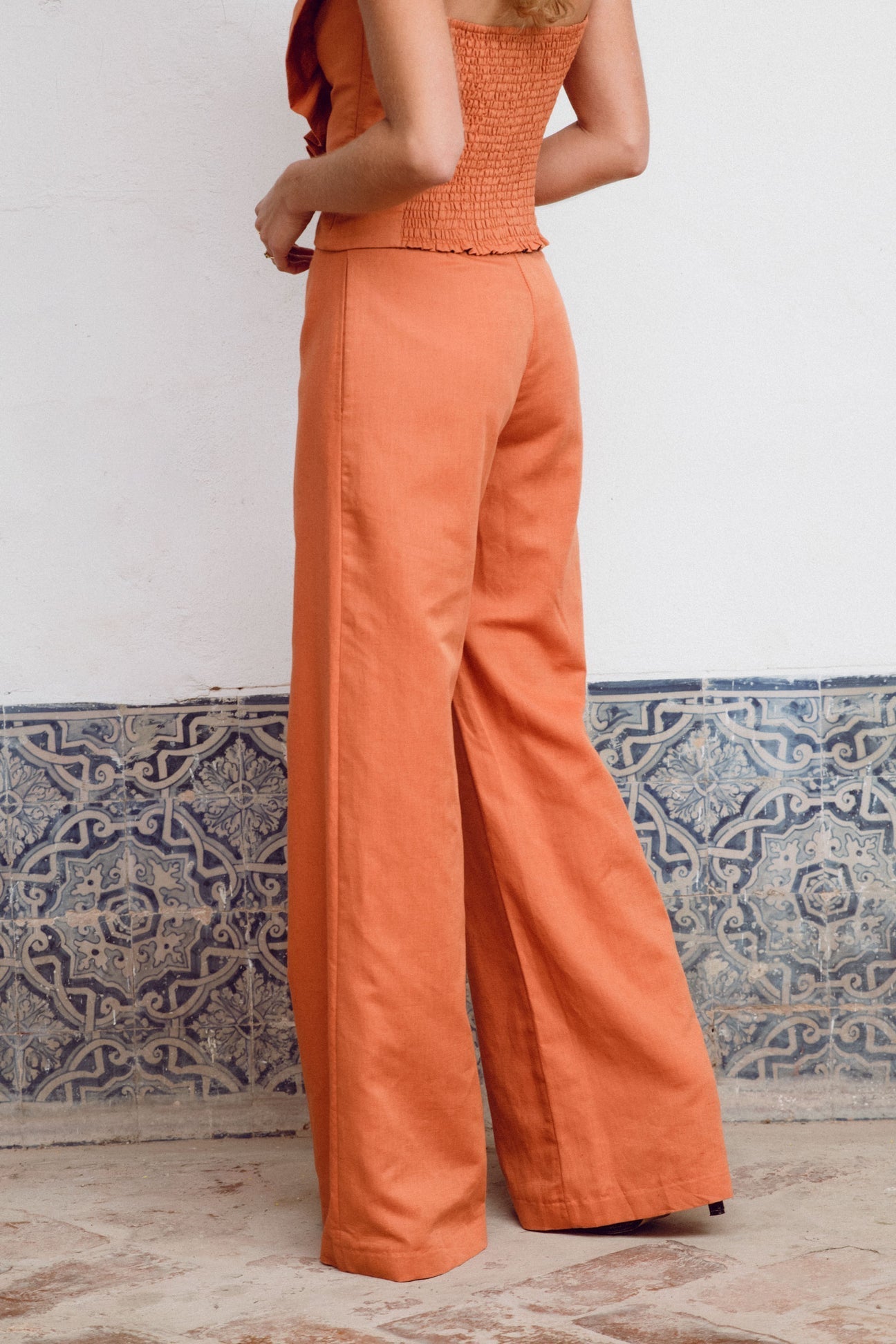 MARTA - CONJUNTO TOP Y PANTALÓN