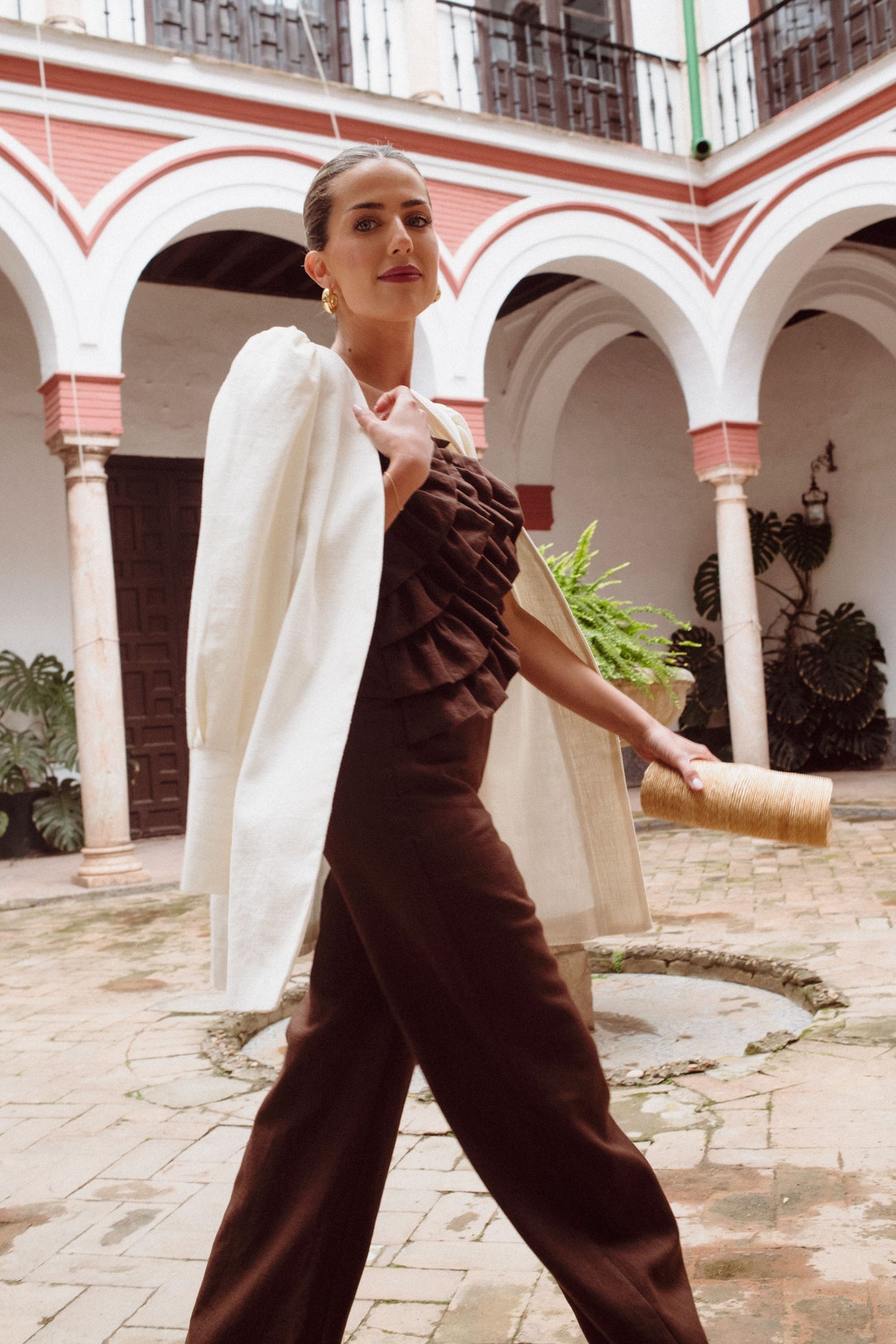 MARTA - CONJUNTO TOP Y PANTALÓN