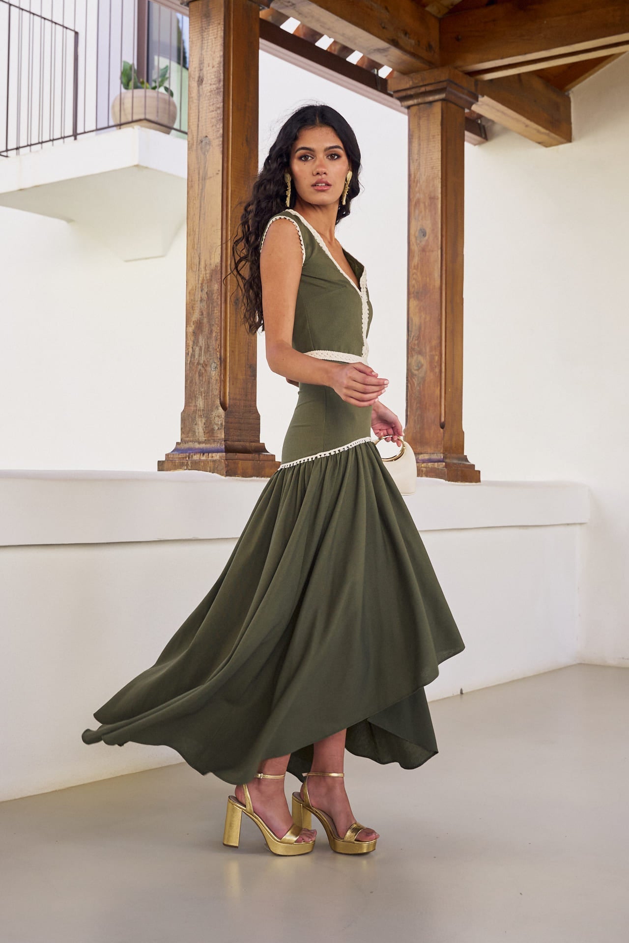 PAULA - CONJUNTO TOP Y FALDA