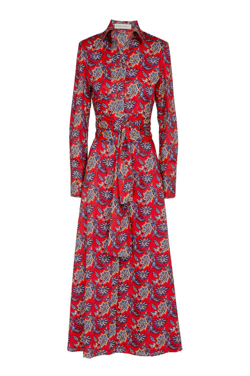 MARISOL - VESTIDO CAMISERO ESTAMPADO