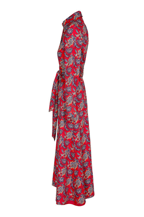 MARISOL - VESTIDO CAMISERO ESTAMPADO