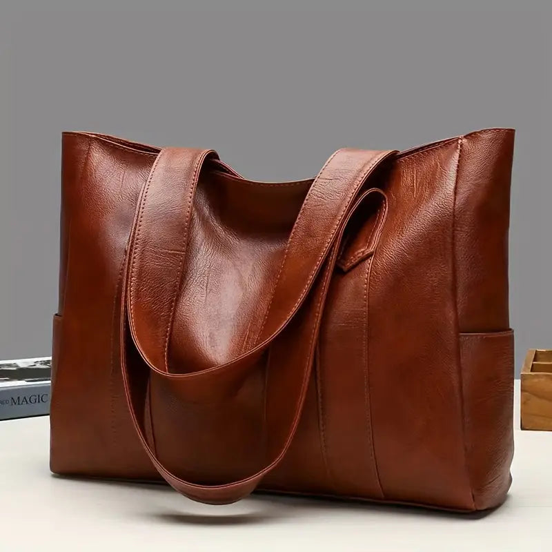 GUADALUPE - BOLSO TOTE DE CUERO