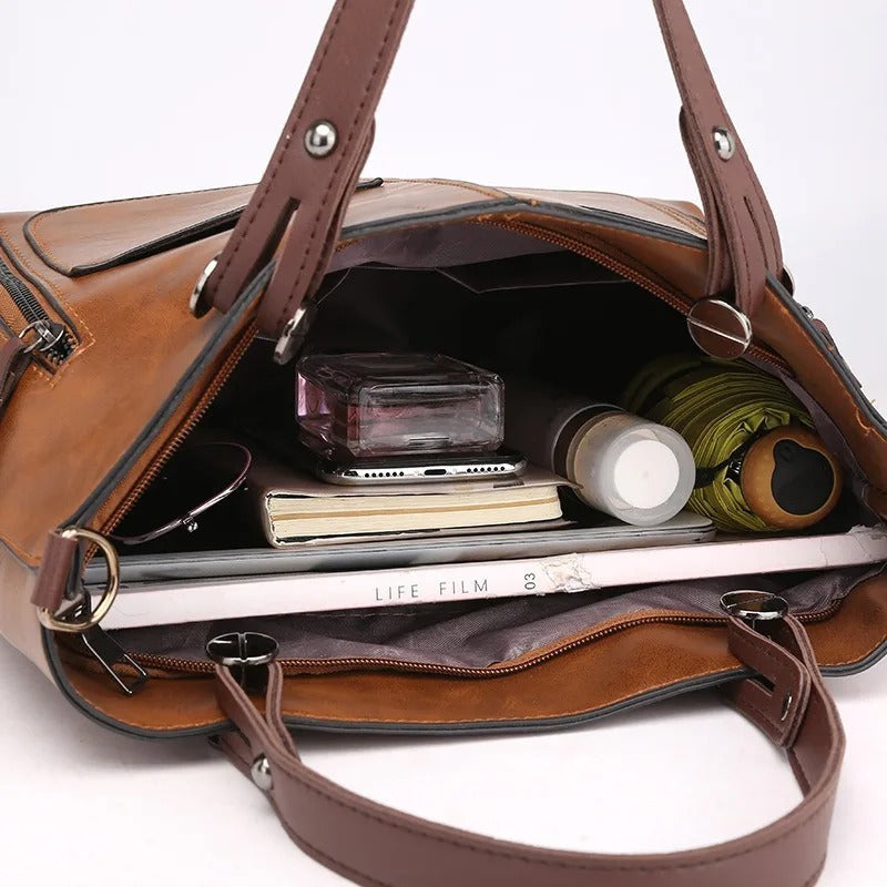 JENNIFER - BOLSO TOTE DE CUERO