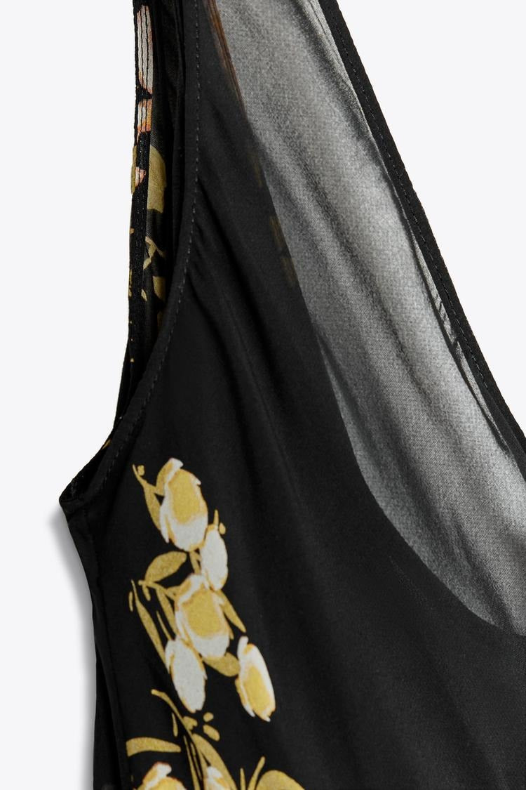 SOLEDAD - VESTIDO MIDI CON ESCOTE PICO