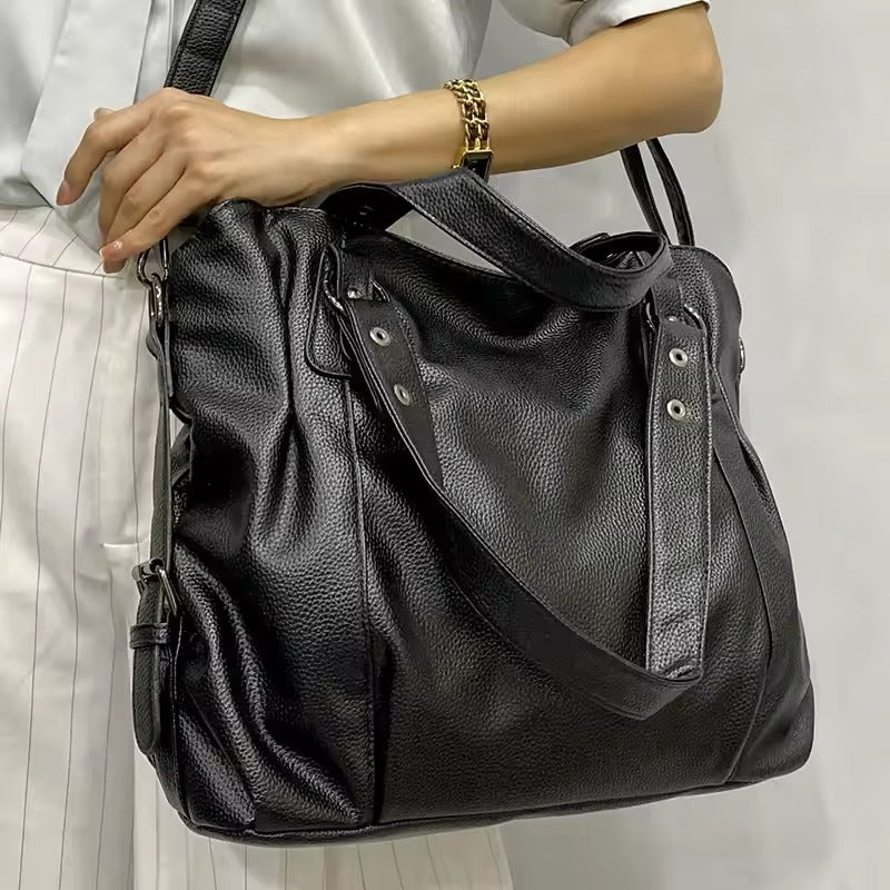 DAYANA - BOLSO DE CUERO TEXTURIZADO