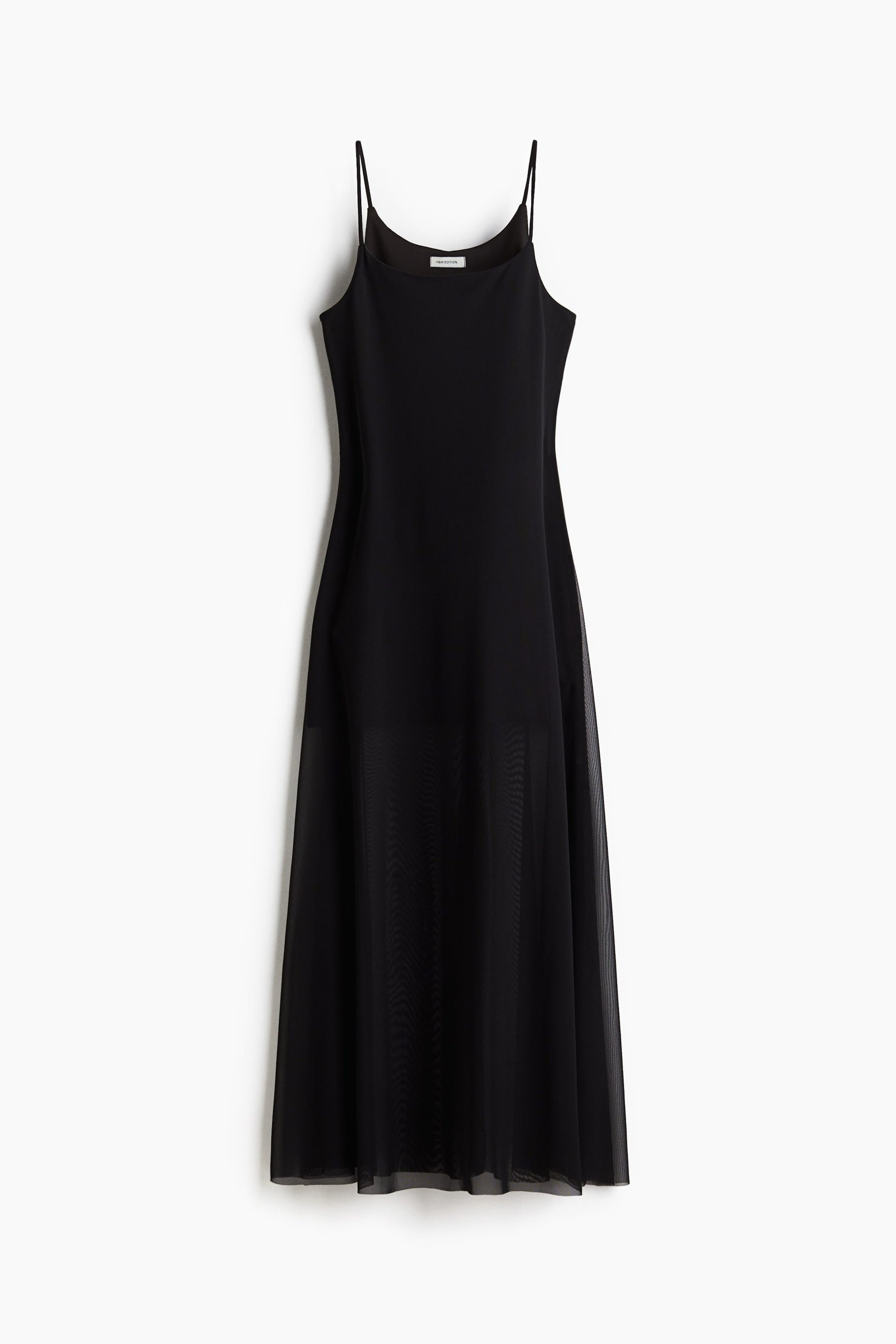 JULIANA - VESTIDO DE MALLA CON TIRANTES