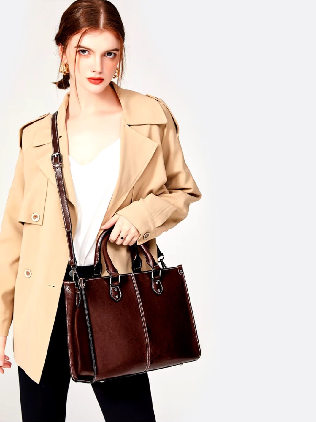 AMELIA - BOLSO TOTE DE CUERO