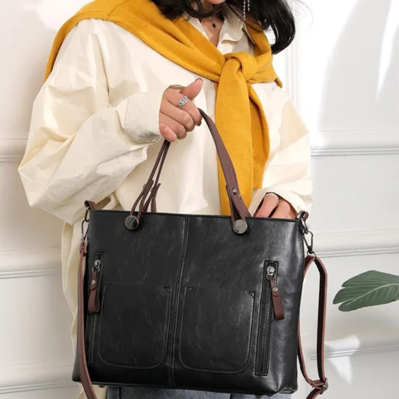 JENNIFER - BOLSO TOTE DE CUERO